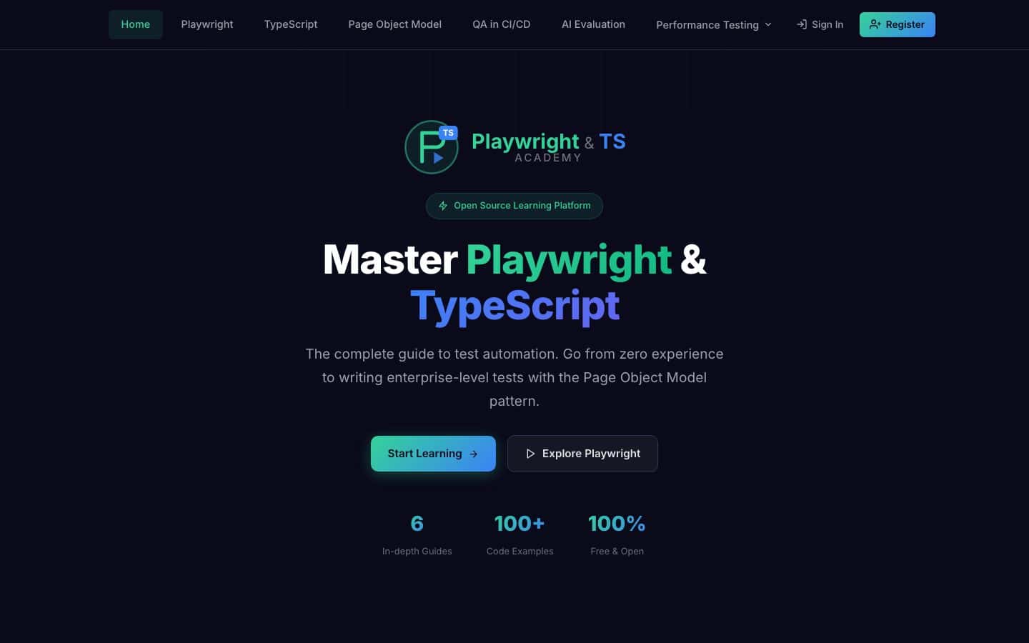 Playwright & TypeScript Academy